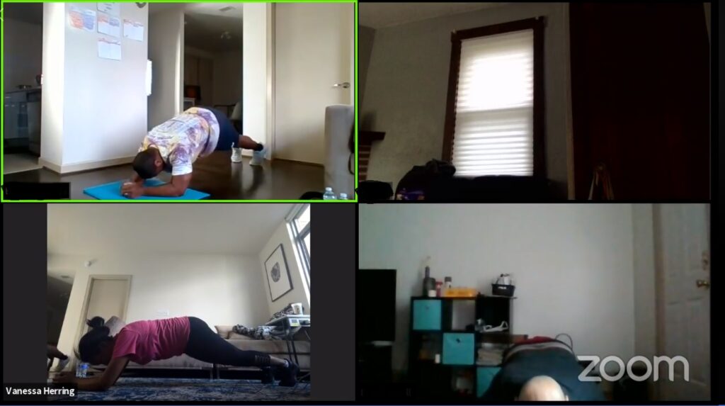 getting fit during the pandemic