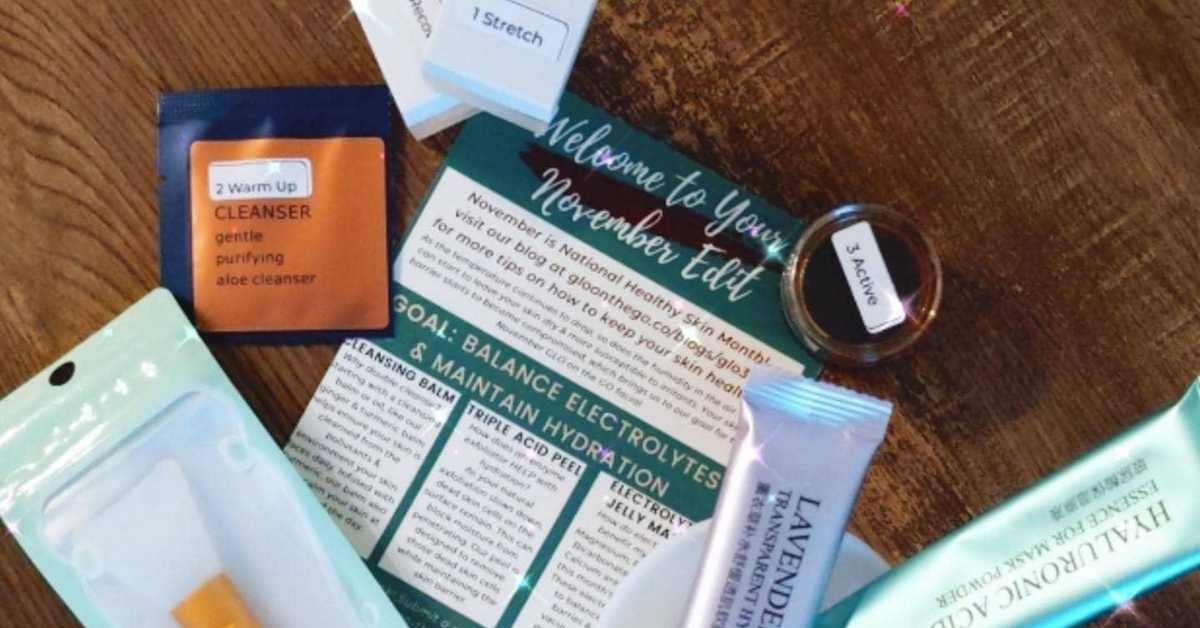 facial for glowing skin